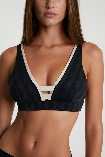 AURORA HAUT TRIANGLE BRETELLES MOUSSES AMOVIBLES